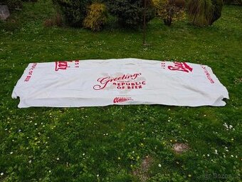 Potah na hospodský slunečník Budvar 3,5m x 3,5m