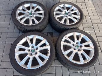 MÁLO k sehnání 17" ZIMNI ZENITH ORIGINAL SKODA OCTAVIA II R