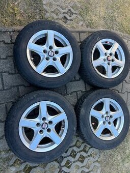 4x alu disky ENZO 5x112 R15, škoda, seat, vw, audi