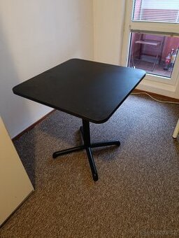 Černý stůl čtverec 70x70