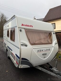 Dethleffs New Line 420 - předstan, HTD plachta