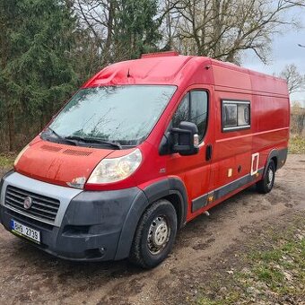 Fiat Ducato, 2.3JTD 88kW OBYTNÁ DODÁVKA - MOTOKROS