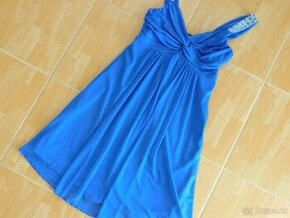 Modré společenské šaty Bonprix XS-M