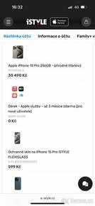 iPhone 15 pro 256gb - 1