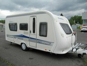 Prodám karavan Hobby 460 LU,model 2010 + mover + stan.