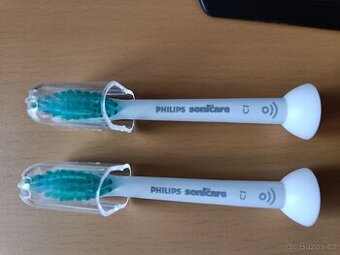 2x Phillips sonicare C1, hlavice na sonický kartáček