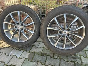 Alu kola Autec R17 5x112 + zimní pneu 90%