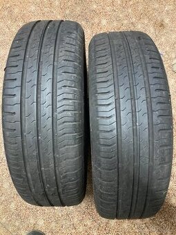 prodám 2 pneu Continental 195/65 R 15 91H