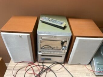 Mini system Radio, CD, kazety