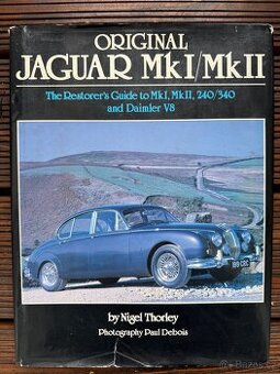 JAGUAR Mk1 MkI Mk2 MkII 240/340 DAIMLER V8 příručka original