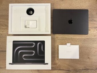 Prodám Apple MacBook Pro 14” (2023) – M3 Pro, 18GB RAM,512GB
