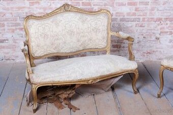Elegantní sofa ve stylu Ludvíka Filipa - 1