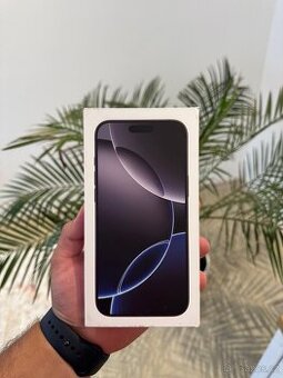 iPhone 16 Pro Max 256 GB Black Titanium Nový - 1