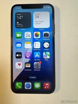 Apple iPhone Xs 64gb kondice baterie 100% s kabelem Cena 37