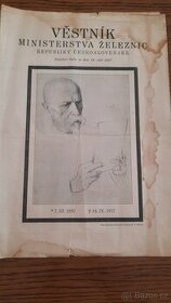 Věstník T.G. Masaryk zemřel - 1