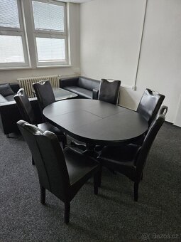 Set jídelních kresel 6ks. Tmavě hnědá