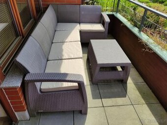 Elegantní zahradní / balkonový komplet