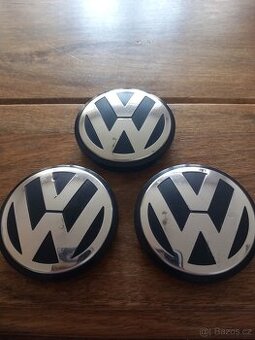 VW 1JO 601 171 originální středové krytky alu kol