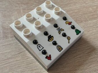 RARITA LEGO DUPLO (2002) KOSTKA S 8 ZVUKY