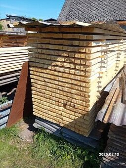 Prodám střešní latě 60x40 délka 4m