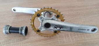 Kliky Shimano XT FC-M770 + středové složení