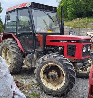 Predam traktor zetor 7245 s TP a ŠPZ
