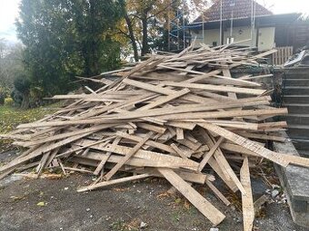 Daruji dřevo (prkna) na otop