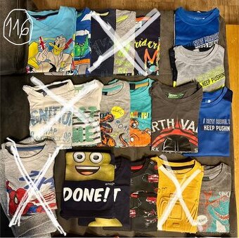 Sada chlapeckého oblečení vel. 116