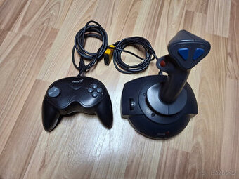 Retro Joystick Genius do MIDI portu a Gamepad Genius do USB