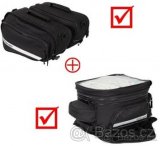 Cestovní set - Textilní brašny 2x15 litrů + tankvak 25 litrů