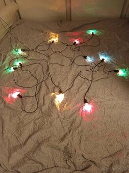 Vánoční osvětlení na stromeček