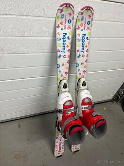 Dětské lyže 110cm Sweety + lyžáky Dalbello 250mm