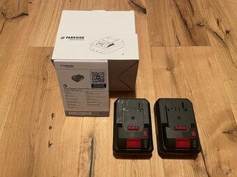 NOVÉ Smart akumulátory a nabíječka Parkside