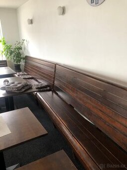 Lavice dřevěná - 3 ks