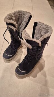 Zimní boty Superfit dívčí vysoké kozačky vel.36