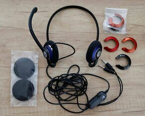 Sluchátka s mikrofonem Logitech ClearChat Style + náušníky