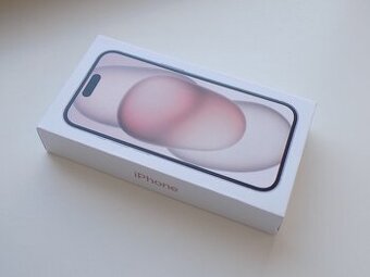   APPLE iPhone 15 128GB Pink - ZÁRUKA - NEPOUŽIT