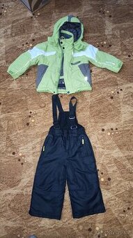 Dětská bunda a oteplováky vel. 98