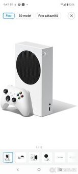 Xbox Series S - 2x orig ovladače + záruka 19 m