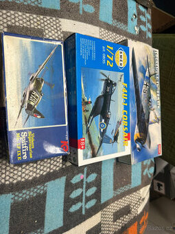 Prodám stavebnice plastikových modelů letadel