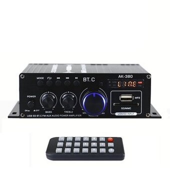 AK380 40W+40W mini audio zesilovač NOVÉ