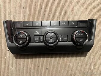 Škoda Octavia 3 Jednotka ovládání klimatizace