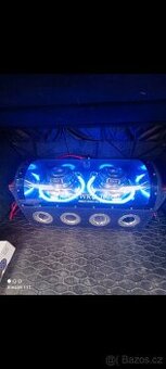 Subwoofer plus kapacitator