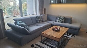 Prodám elegantní, moderní rohovou sedačku