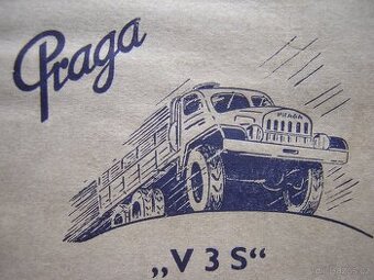 Praga V3S - Seznam náhradních dílů praga v3s