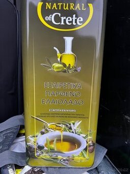 Kréta Olivový olej v 5 litrovém balení