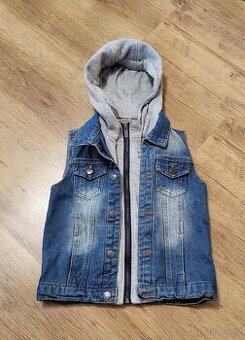 Džínová vesta pro děti