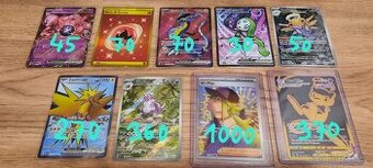 Pokémon karty hity + EX