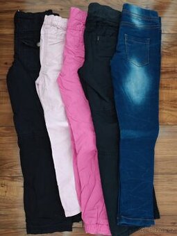 Dívčí oblečení vel. 122/128, 58 ks