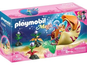 Playmobil 70098 - mořská panna se šnečí gondolou